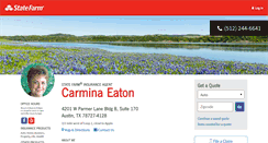 Desktop Screenshot of carminaeaton.com