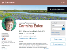 Tablet Screenshot of carminaeaton.com